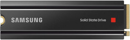 Samsung 980 PRO SSD with Heatsink 2TB PCIe Gen 4 NVMe M.2 Internal Solid State Hard Drive, Heat Control, Max Speed, PS5 Compatible,MZ-V8P2T0CW