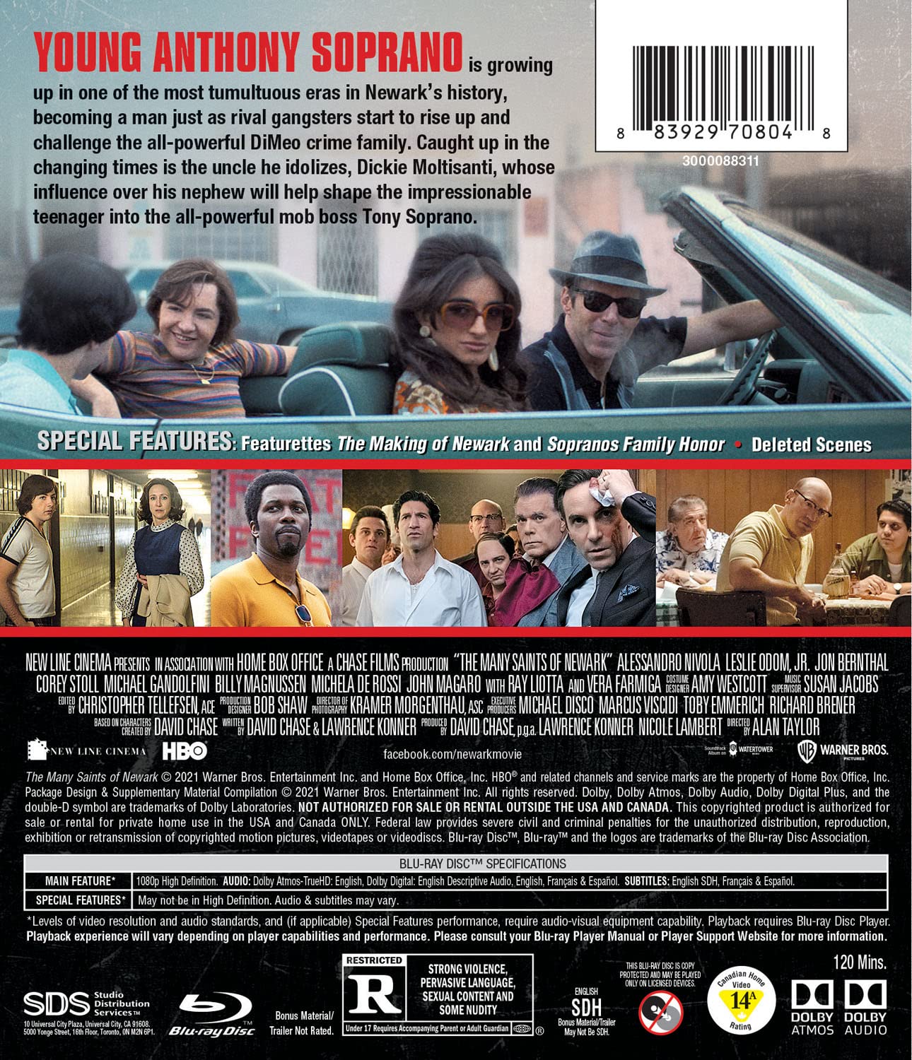 Many Saints Of Newark, The (Blu-ray + Digital)
