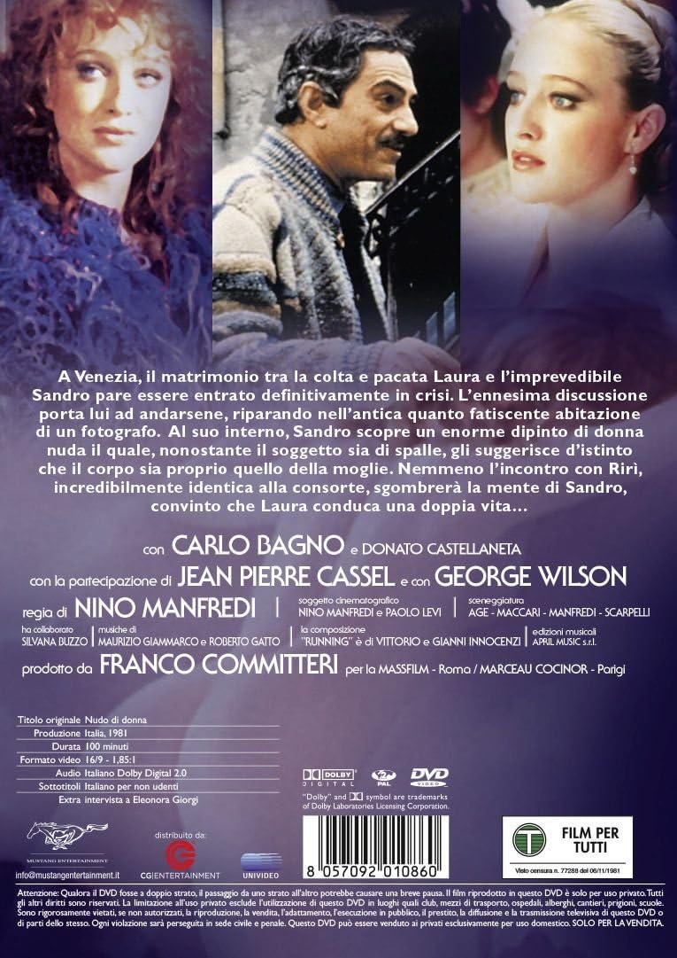 nudo di donna DVD Italian Import