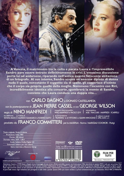 nudo di donna DVD Italian Import