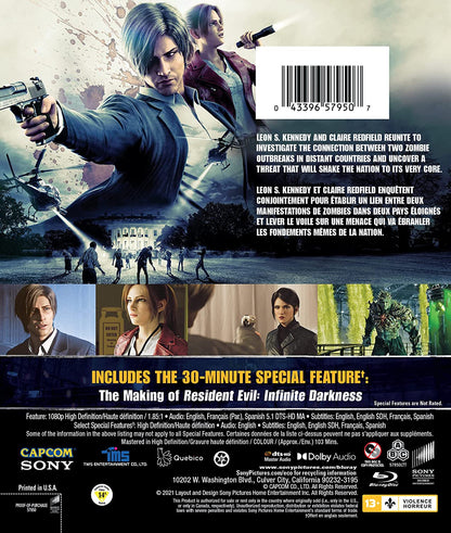 Resident Evil: Infinite Darkness - Season 01  (Bilingual)