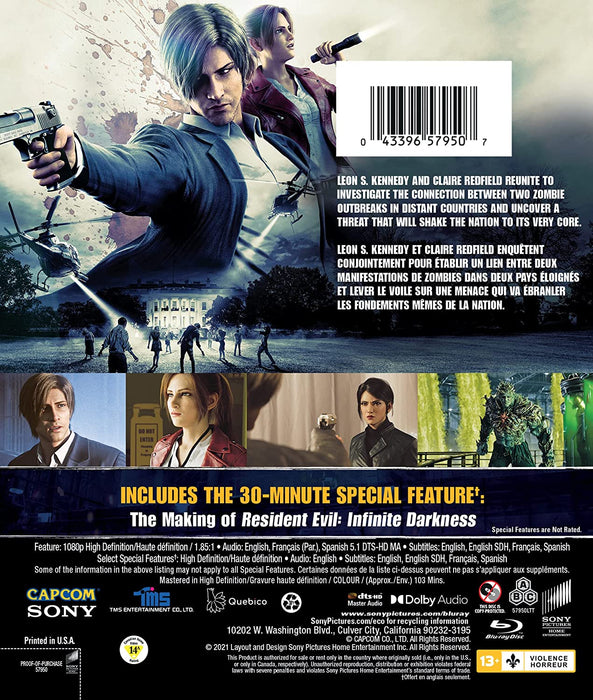 Resident Evil: Infinite Darkness - Season 01  (Bilingual)