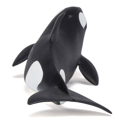 PAPO Marine Life Killer Whale Calf Toy Figure, Black/White (56040)