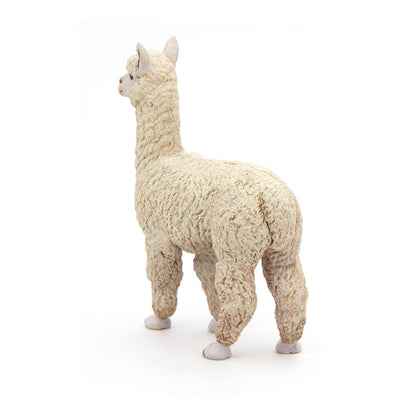 PAPO Wild Animal Kingdom Alpaca Toy Figure, White (50250)
