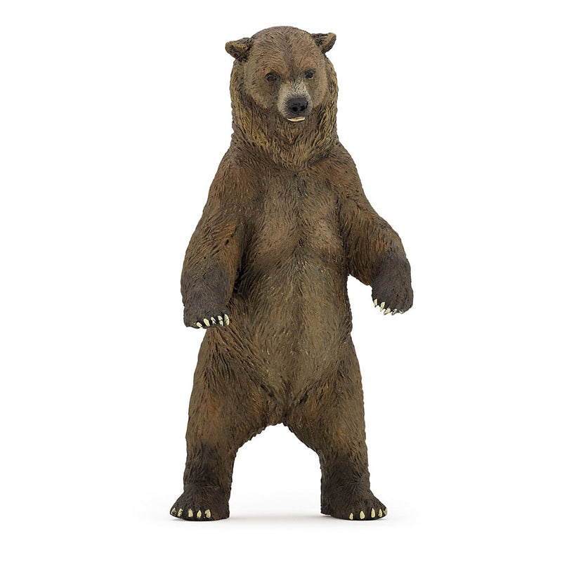 Papo WILD ANIMAL KINGDOM Figurine, 50153 Grizzly Bear, Multicolour