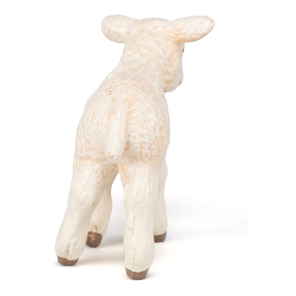 PAPO Farmyard Friends Merinos Lamb Toy Figure, White (51047)