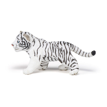 Papo -Handbemalt - Figuren -Wildtiere Der Welt-Weißes Tigerjunges-50048-Sammelbar-Für Kinder - Geeignet für Jungen und Mädchen - Ab 3 Jahren