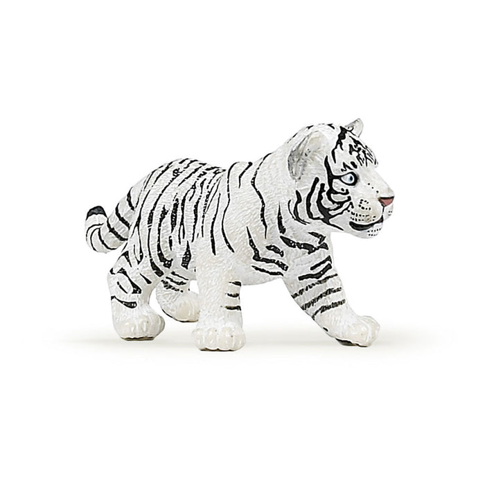 Papo -Handbemalt - Figuren -Wildtiere Der Welt-Weißes Tigerjunges-50048-Sammelbar-Für Kinder - Geeignet für Jungen und Mädchen - Ab 3 Jahren