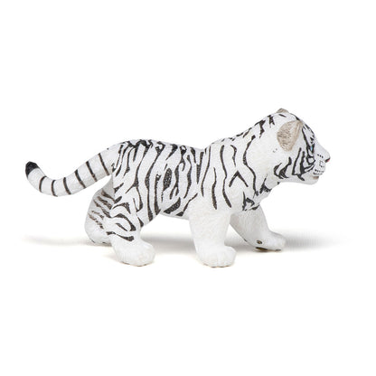 Papo -Handbemalt - Figuren -Wildtiere Der Welt-Weißes Tigerjunges-50048-Sammelbar-Für Kinder - Geeignet für Jungen und Mädchen - Ab 3 Jahren