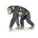 PAPO Wild Animal Kingdom Chimpanzee and Baby Toy Figure, Black (50194)