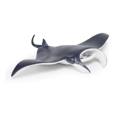 PAPO Marine Life Manta Ray Toy Figure, Grey/White (56006)