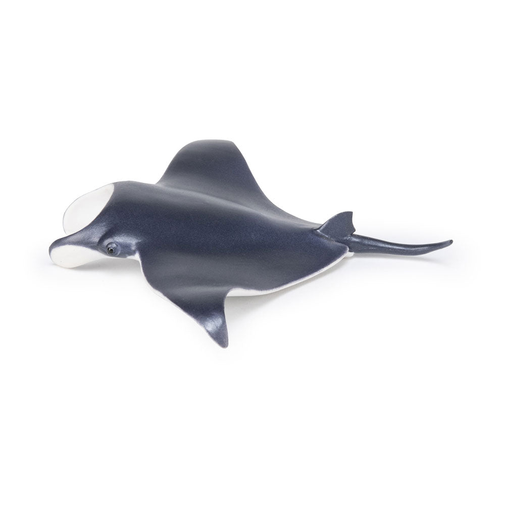 PAPO Marine Life Manta Ray Toy Figure, Grey/White (56006)