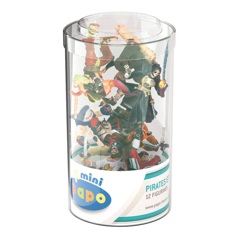 Mini PLUS Pirates & corsairs (Tube, 12 pcs