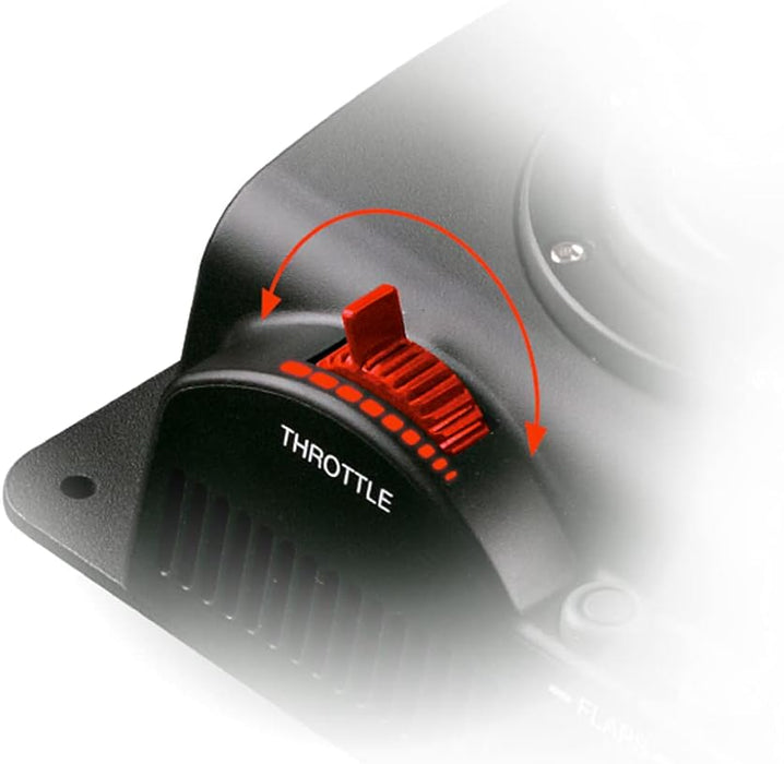 FR-TEC Raptor Mach 2 Flight Joystick with Electromagnetic technology, 2 Functional Modes, 29 Programmable Actions, 8-way Hat Switch For PC - Windows XP/7/8/10