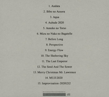 Ryuichi Sakamoto:Playing The Piano 12122020
