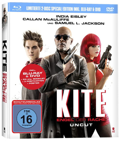 Kite - Engel der Rache Uncut (limitiertes Mediabook mit 24-seitigem Booklet, Fanposter uvm.)
