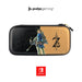 PDP Gaming Officially Licensed Switch Slim Deluxe Travel Case - Zelda Breath of the WIld - Semi-Hardshell - Console Stand - Protective PU Leather - Holds 14 Games - Works with Switch OLED and Lite Lin