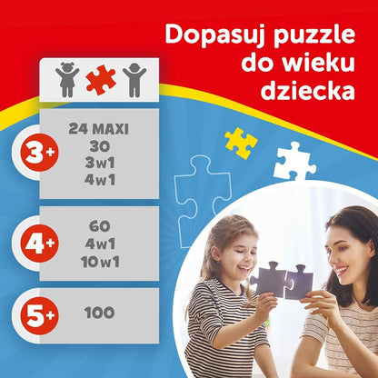 Trefl 34383 Puzzle, Colorful