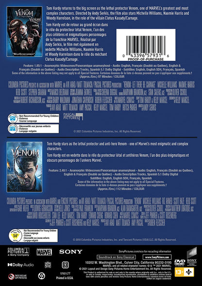 Venom (2018) / Venom: Let There Be Carnage - Set (Bilingual)