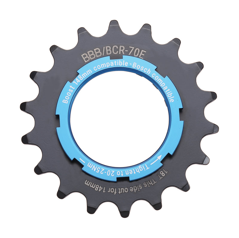 BBB BCR-70E - E-bike Sprocket (18T, Bosch, Boost Option