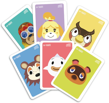 Top Trumps Match Animal Crossing - Juego De Mesa, Juegos Infantiles, Conecta 5 Dados Iguales En Tu Propio Tablero, Juego De Memoria 4 Años, Para 2 Jugadores