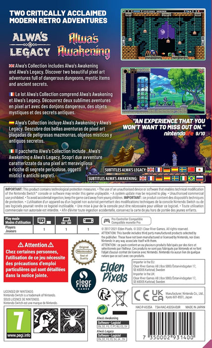 Alwa's Collection (Alwa's Awakening + Alwa's Legacy) (Nintendo Switch) (Nintendo Switch)