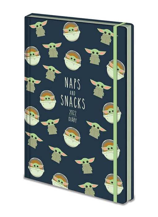 The Present Shop Pyramid International Star Wars The Mandalorian 2022 Diary SR73586, Multi, 19x13cm