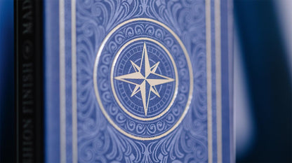 Bicycle Odyssey Playing Cards, 1 Deck, Air Cushion Finish, Professional, Superb Handling & Durability, Black,blue