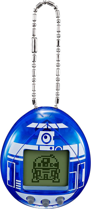 TAMAGOTCHI 88822 Star Wars R2D2 Virtual Pet Droid with Mini-Games, Animated Clips, Extra Modes and Key Chain, Multicolour