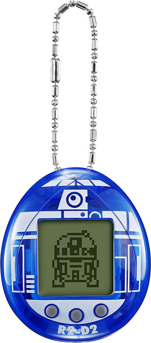 TAMAGOTCHI 88822 Star Wars R2D2 Virtual Pet Droid with Mini-Games, Animated Clips, Extra Modes and Key Chain, Multicolour