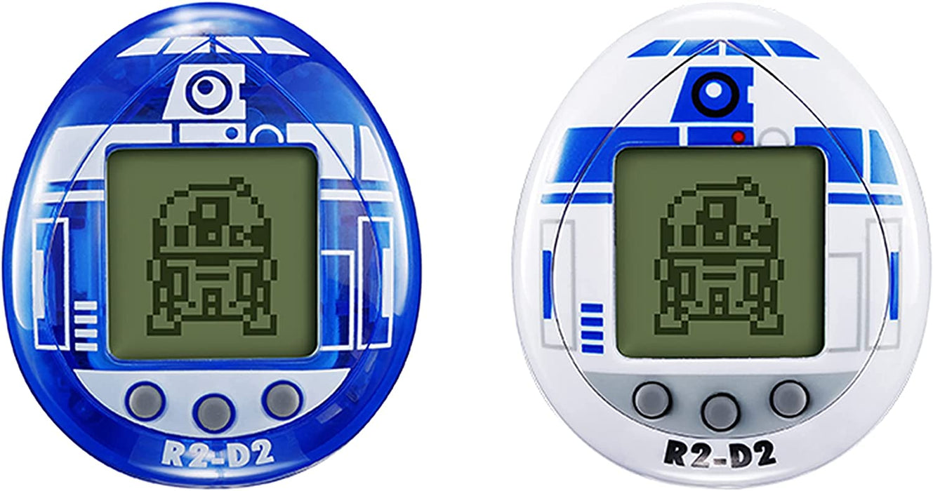 TAMAGOTCHI 88822 Star Wars R2D2 Virtual Pet Droid with Mini-Games, Animated Clips, Extra Modes and Key Chain, Multicolour