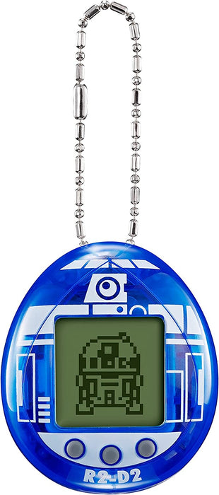 TAMAGOTCHI 88822 Star Wars R2D2 Virtual Pet Droid with Mini-Games, Animated Clips, Extra Modes and Key Chain, Multicolour