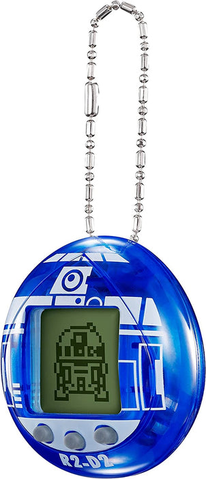 TAMAGOTCHI 88822 Star Wars R2D2 Virtual Pet Droid with Mini-Games, Animated Clips, Extra Modes and Key Chain, Multicolour