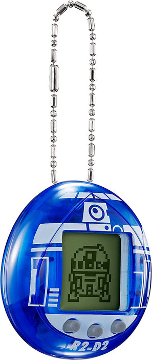 TAMAGOTCHI 88822 Star Wars R2D2 Virtual Pet Droid with Mini-Games, Animated Clips, Extra Modes and Key Chain, Multicolour