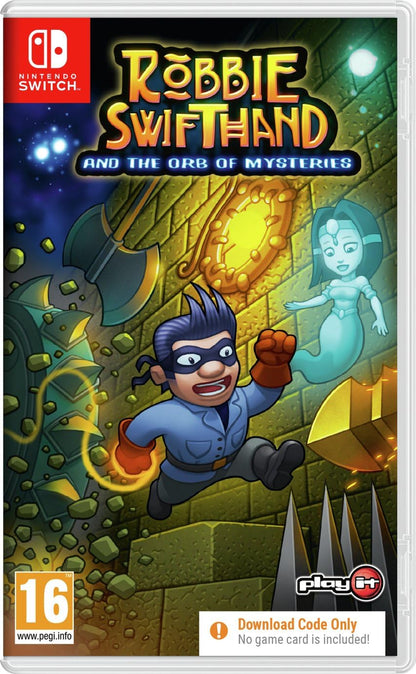 Nintendo Switch - Robbie Swifthand And The Orb Of Mysteries (Code In A Box)