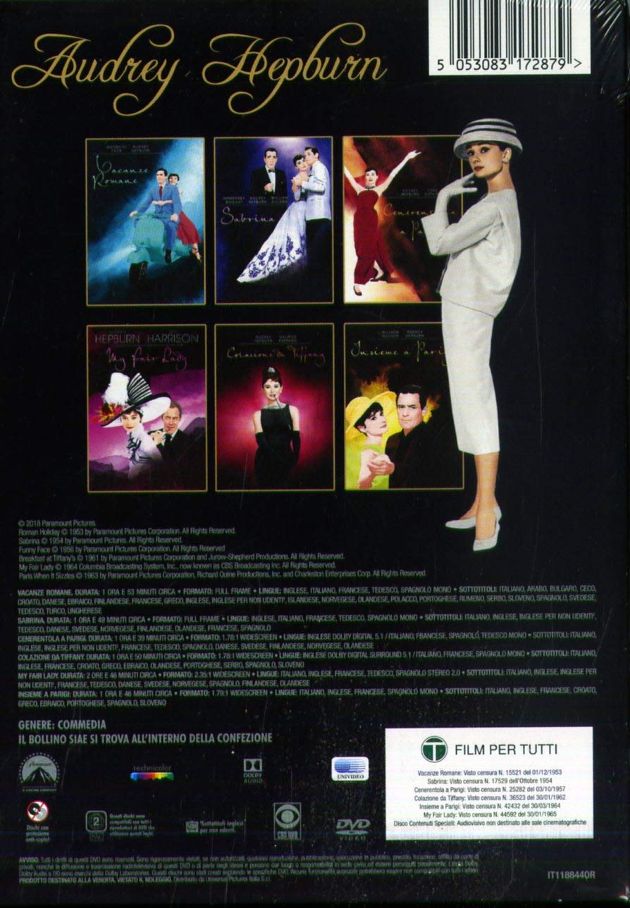 Audrey Hepburn Collection ( Box 7 Dv