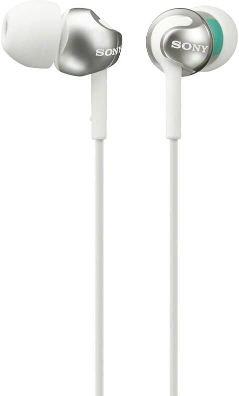 Sony MDREX110APW.CE7 Deep Bass Earphones with Smartphone Control and Mic
