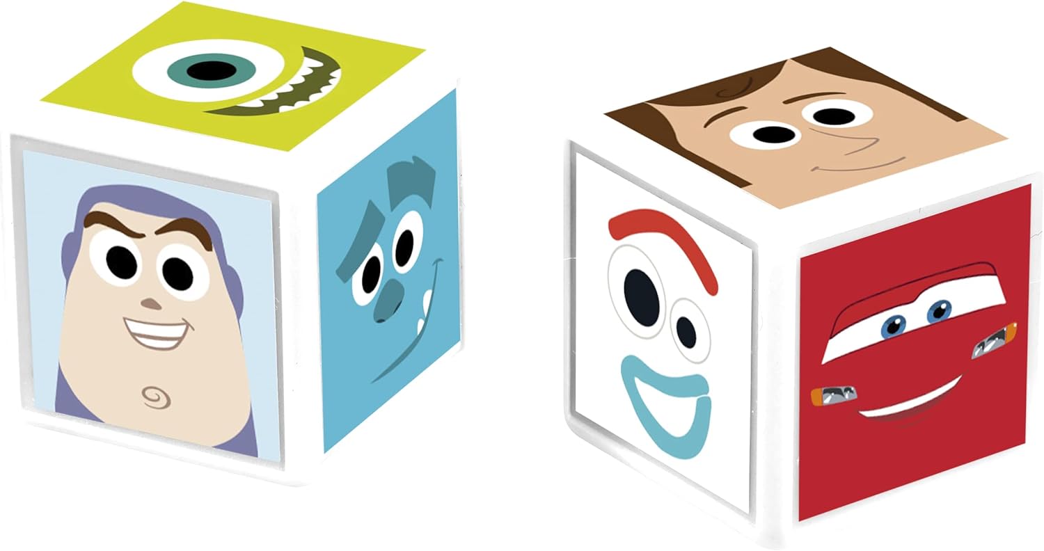 Top Trumps Match - The Crazy Cube Game - Pixar Movie Characters Blue