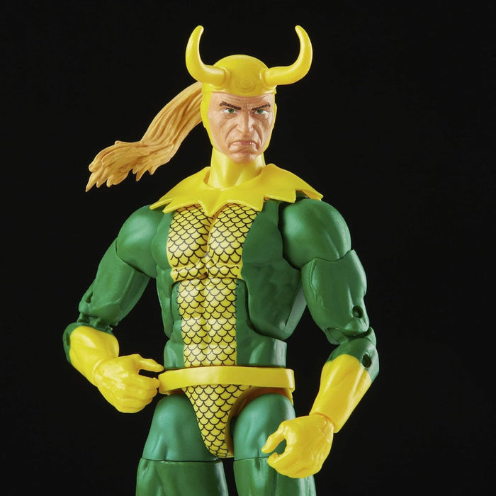 Marvel Hasbro Legends Series - Figura de Loki de 15 cm - En Embalaje Retro, con 3 Accesorios (F5883