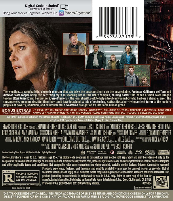 Antlers   (English audio. English subtitles)