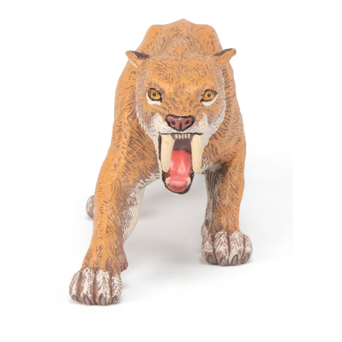 PAPO Dinosaurs Smilodon Toy Figure, Tan (55022)