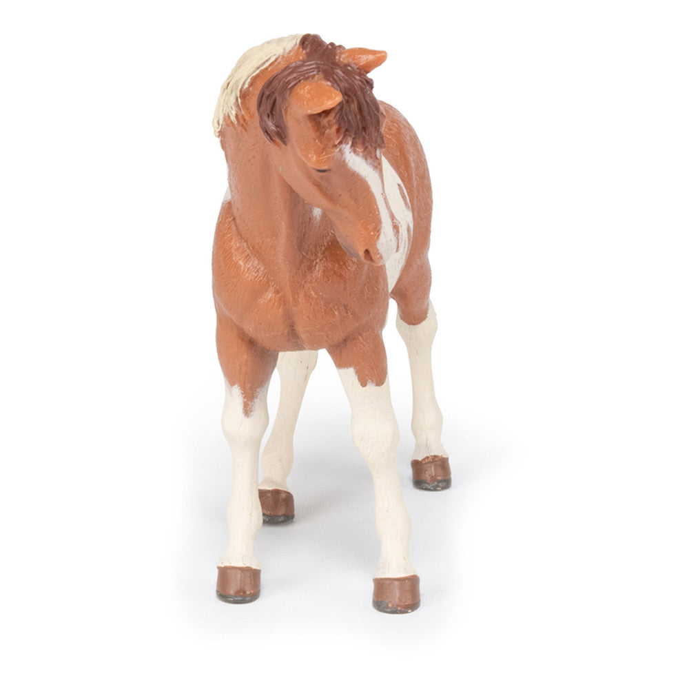 PAPO Horse and Ponies Pinto Mare Toy Figure, Brown/White (51094)