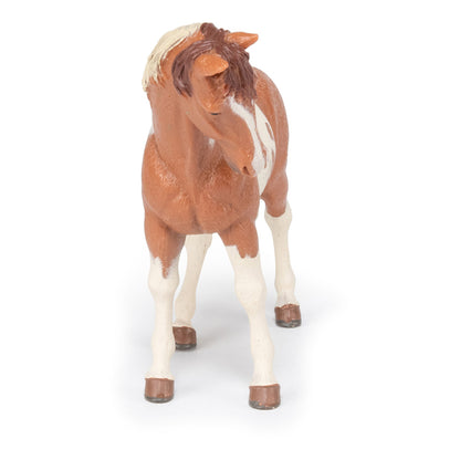 PAPO Horse and Ponies Pinto Mare Toy Figure, Brown/White (51094)