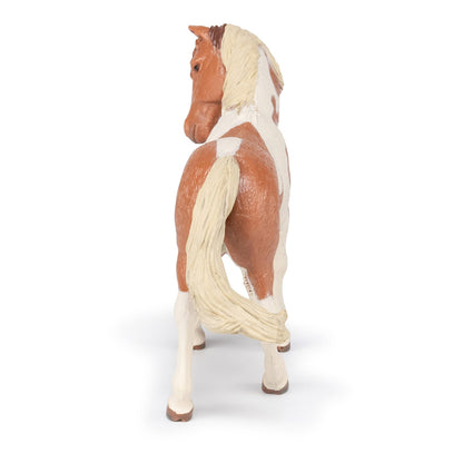 PAPO Horse and Ponies Pinto Mare Toy Figure, Brown/White (51094)