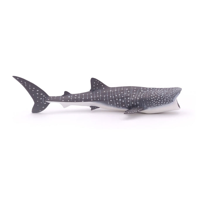 PAPO Marine Life Whale Shark Toy Figure, Grey/White (56039)