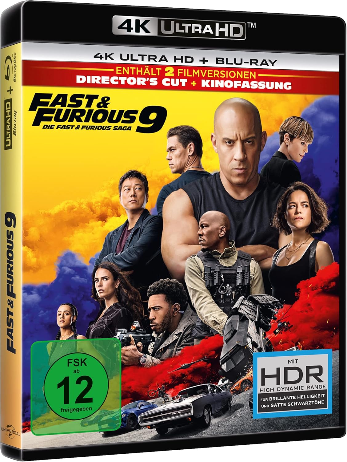 Fast & Furious 9 - Die Fast & Furious Saga (4K Ultra-HD) (+ Blu-ray 2D)