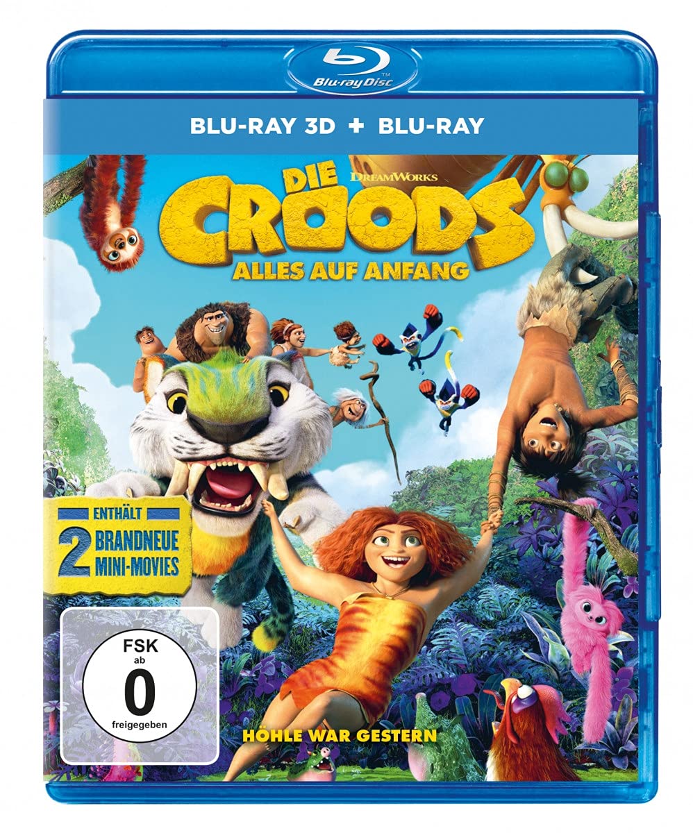 Die Croods - Alles auf Anfang (Blu-ray 3D) (+ Blu-ray 2D