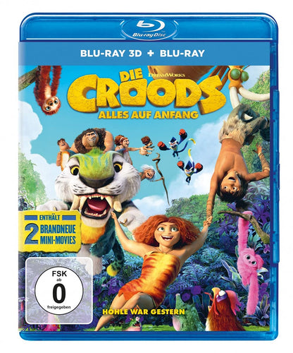 Die Croods - Alles auf Anfang (Blu-ray 3D) (+ Blu-ray 2D