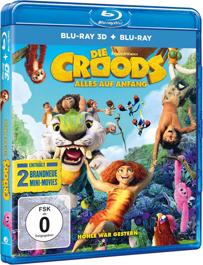Die Croods - Alles auf Anfang (Blu-ray 3D) (+ Blu-ray 2D