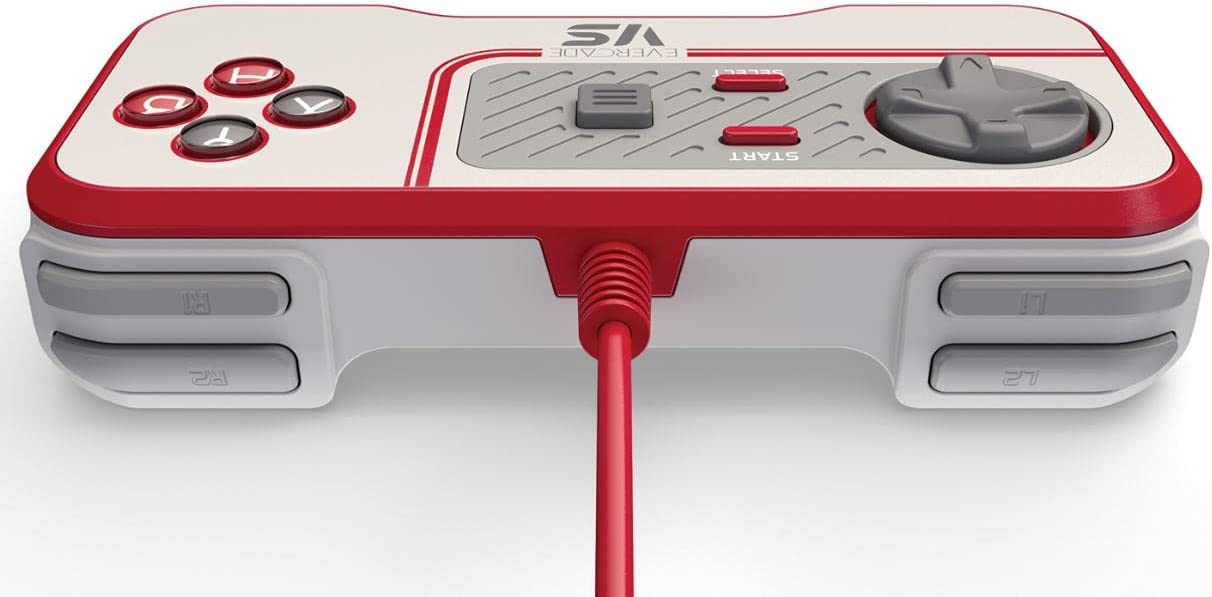 Evercade Vs Wired Controller (Electronic Games